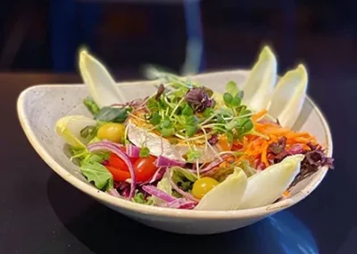 restaurant - grand cafe centennial - diner - lunch - menu - salade geitenkaas