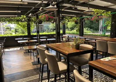 restaurant - grand cafe centennial - terras - lunch - diner - wijn