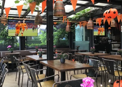 restaurant grandcafe centennial - overdekt terras